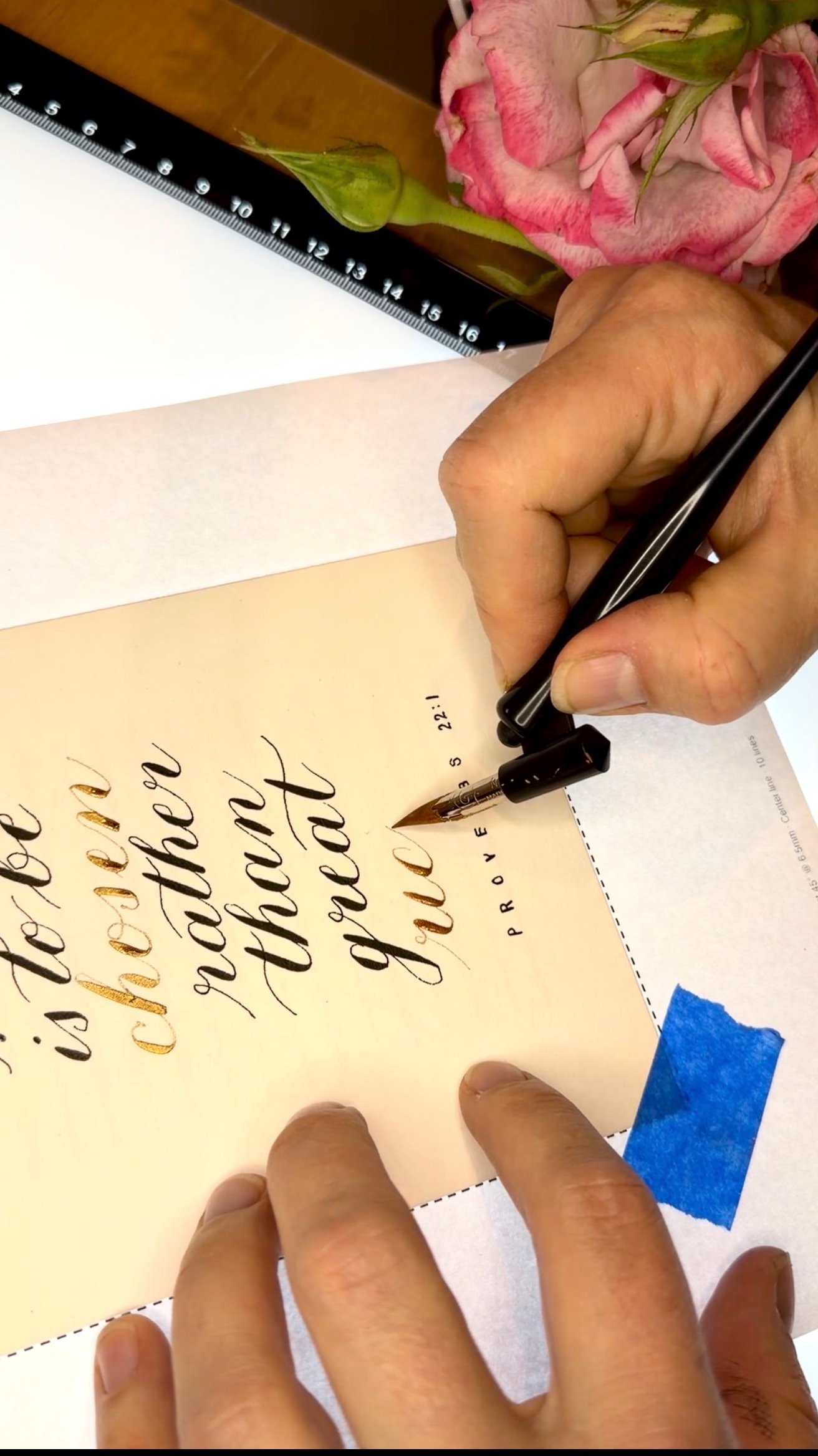 Custom Calligraphy Template Download